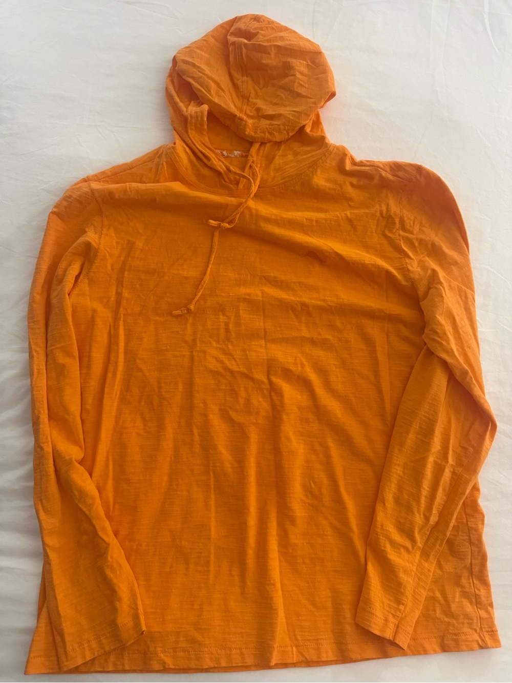Tommy Bahama Bright Orange Long-Sleeve Hooded Tee
